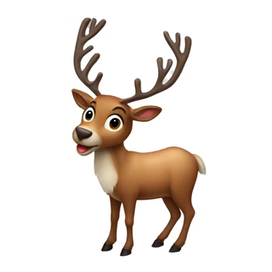 reindeer sticker
