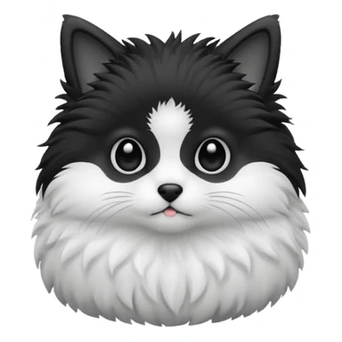 Pet Black&White style sticker