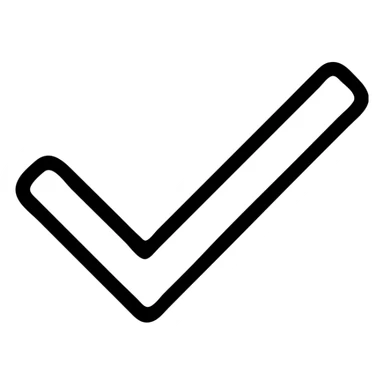 checkmark icon sticker