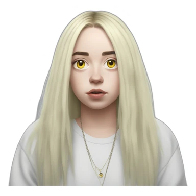 Billie eilish chanteuse 2023 sticker