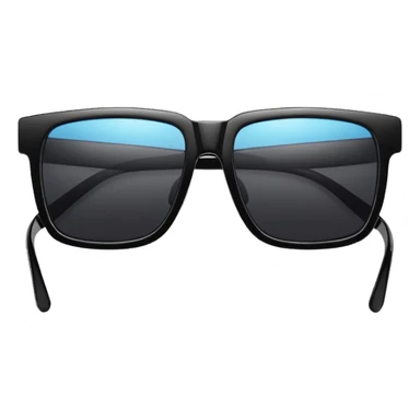 matrix black sunglasses sticker