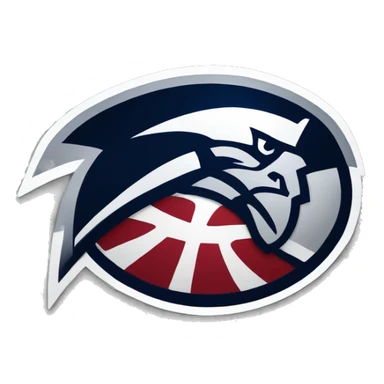 New England Patriots logo sticker