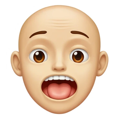 Mouth Drooling profusely  sticker