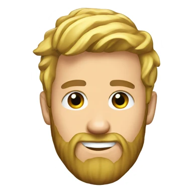 Jake paul with beard sticker