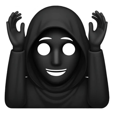 shadow with no face but only a sillhouette  sticker