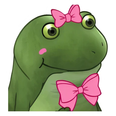 Pink Coquette bow  sticker