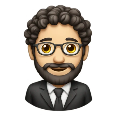 Jewish person sticker