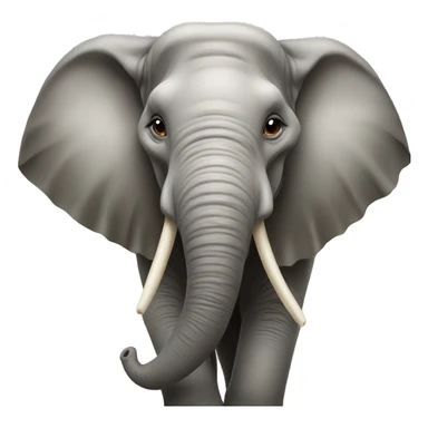 Elephant with long Horn  sticker