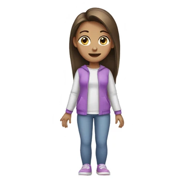 Girl with broken hand sticker