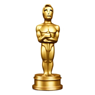 oscar statuette sticker