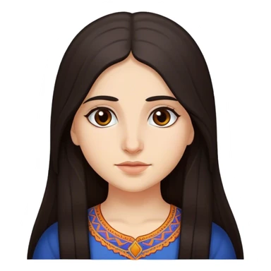 Armenian girl sticker