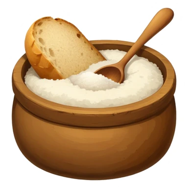  salt cellar and peasant bread   sticker