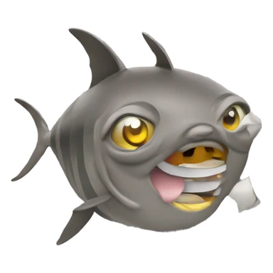 tuna writing on a keyboard sticker