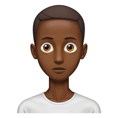 extremely skinny somali man sticker