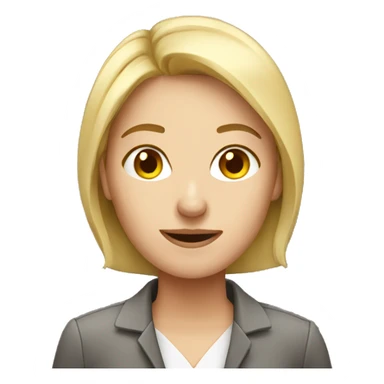 woman Project manager sticker