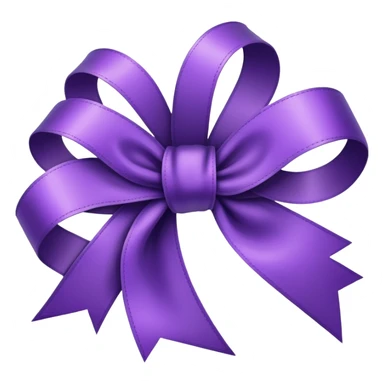 Purple cure ribbon sticker