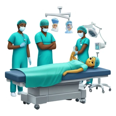 Surgery sticker