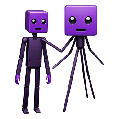 Minecraft Enderman sticker