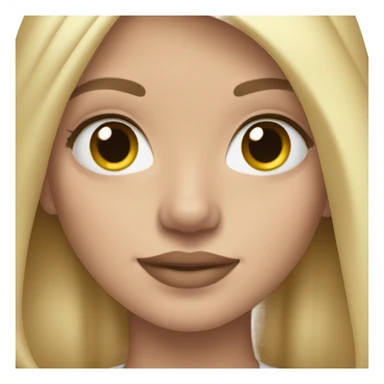 blonde girl with airpods pro 2 sticker