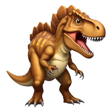Tyrannosaurus Rex dinosaur with small arms and big teeth sticker