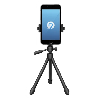 Phone tripod sticker