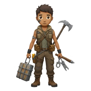 débrouille ferrailleur post apo survie loot sticker