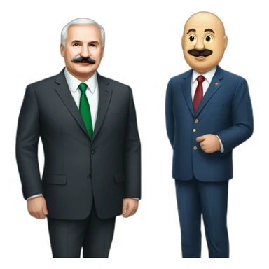 Lukashenko and patates sticker