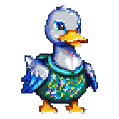 duck with duct tape sticker