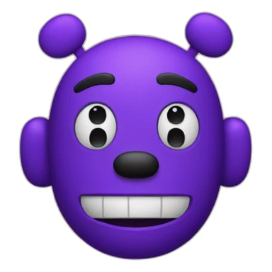 Purple guy fnaf sticker