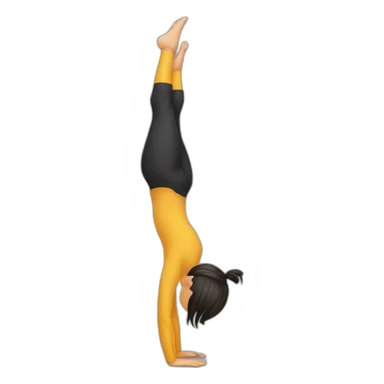 handstand sticker