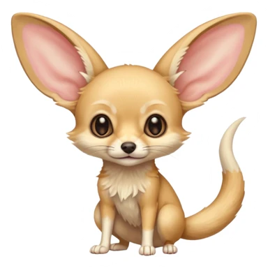 Fennec-Fox-Jerboa-Gerbil-chihuahua-hybrid, full body sticker