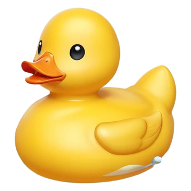 Rubber duck sticker