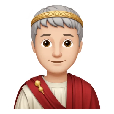 Necesito que hagas un dibujo estilo Soft cartoon illustration de poncio pilato sticker