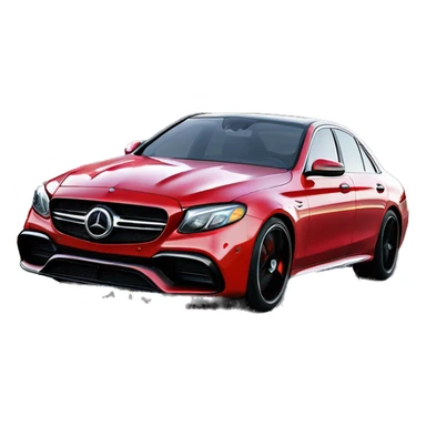 E63s AMG sticker