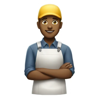 Subway sandwich worker sticker