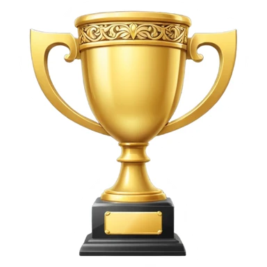 gold trophy emoji sticker