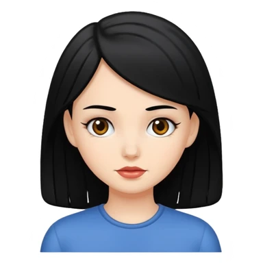 white girl with black yn sticker