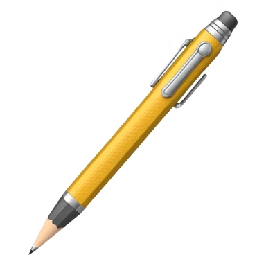 Pencil sketch sticker