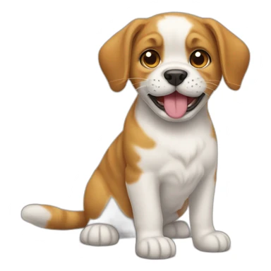 cat dog  merge emoji sticker