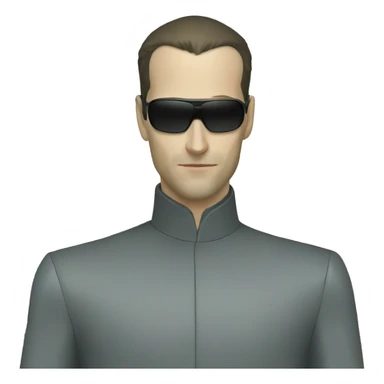 Mouse, Matt Doran from the Matrix movie sticker