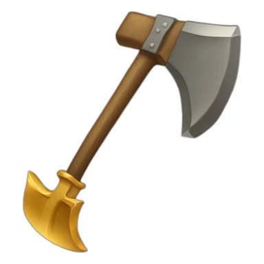 gold miner pickaxe sticker