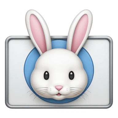 make a white billboard with the text “bun you” inside lt without a bunny just the text  sticker