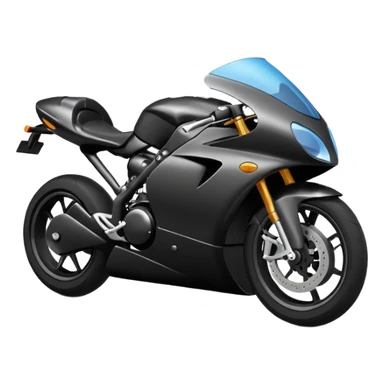 Sports bike sticker