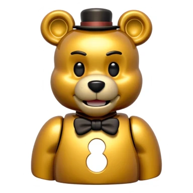 A Freddy Fazbear Symbol  sticker