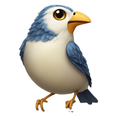 bird chirping emoji sticker