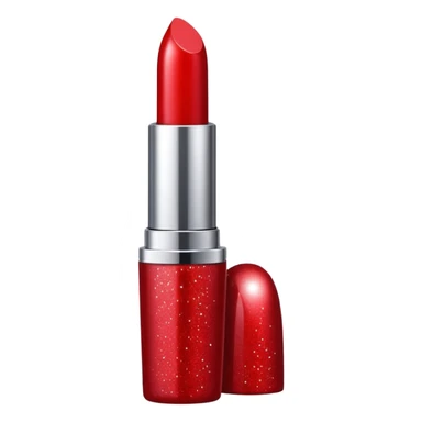 Lipstick glitter sticker