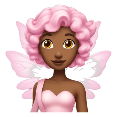 Pastel pink fairy princess  sticker