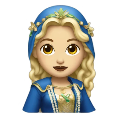 madonna in rio sticker