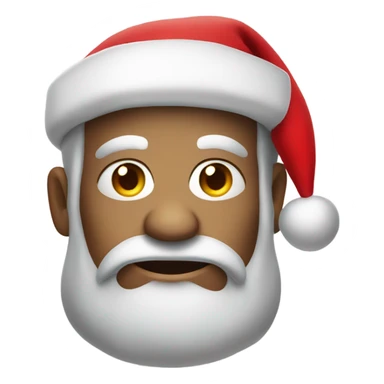 Grog wearing Santa hat sticker