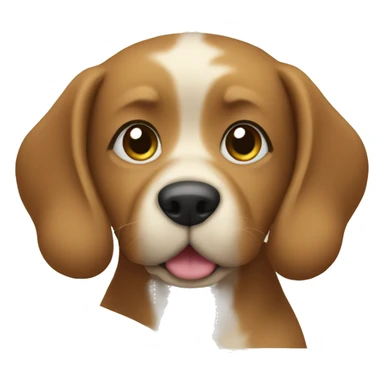 dog that is reading a blue book sticker